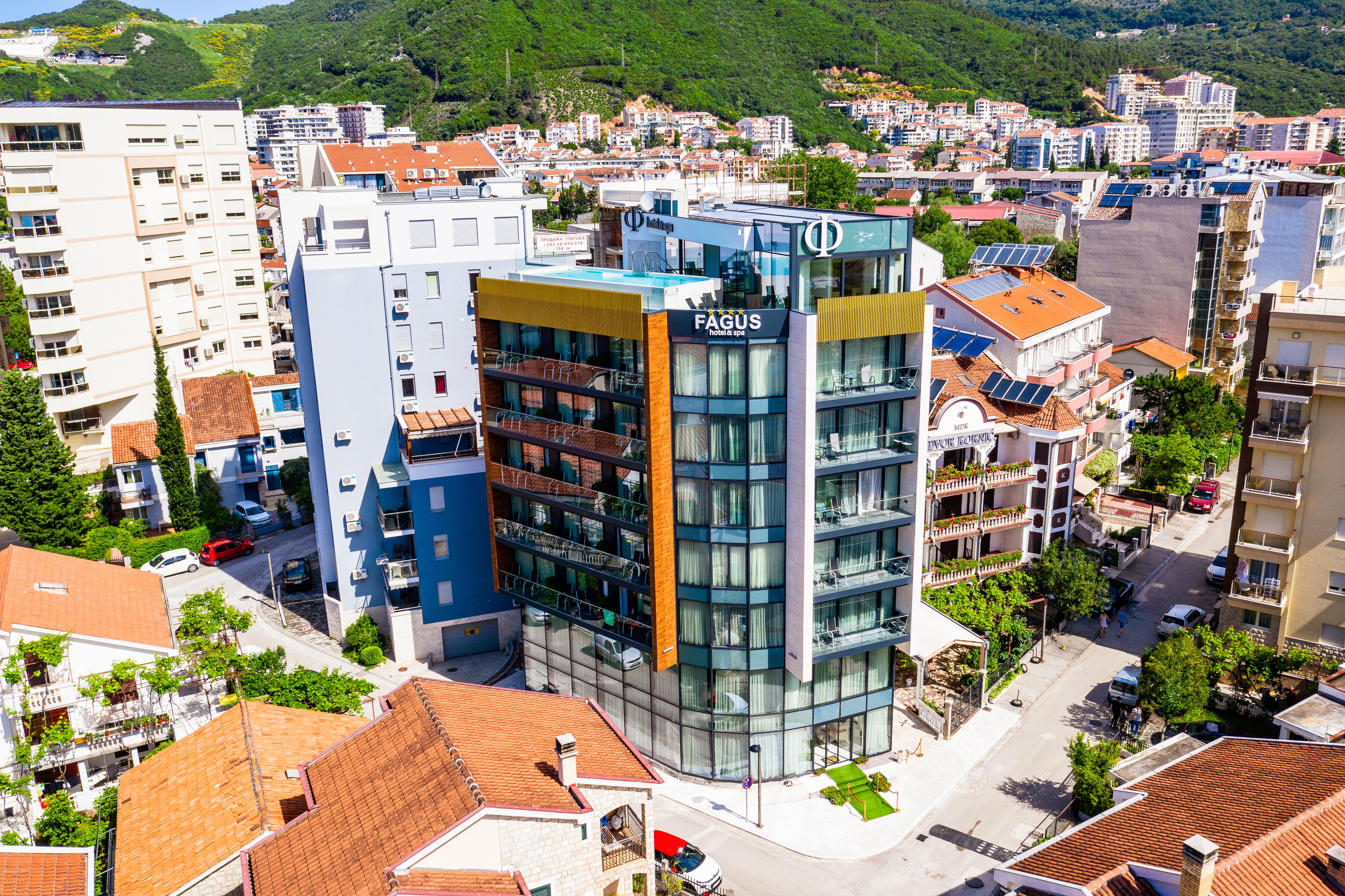Hotel Fagus By Aycon Budva Bagian luar foto